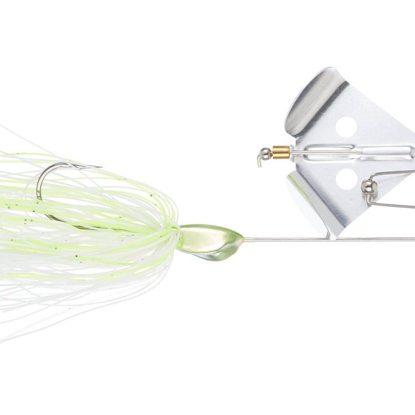Damiki MTB Noisy Buzzbaits White Chartreuse