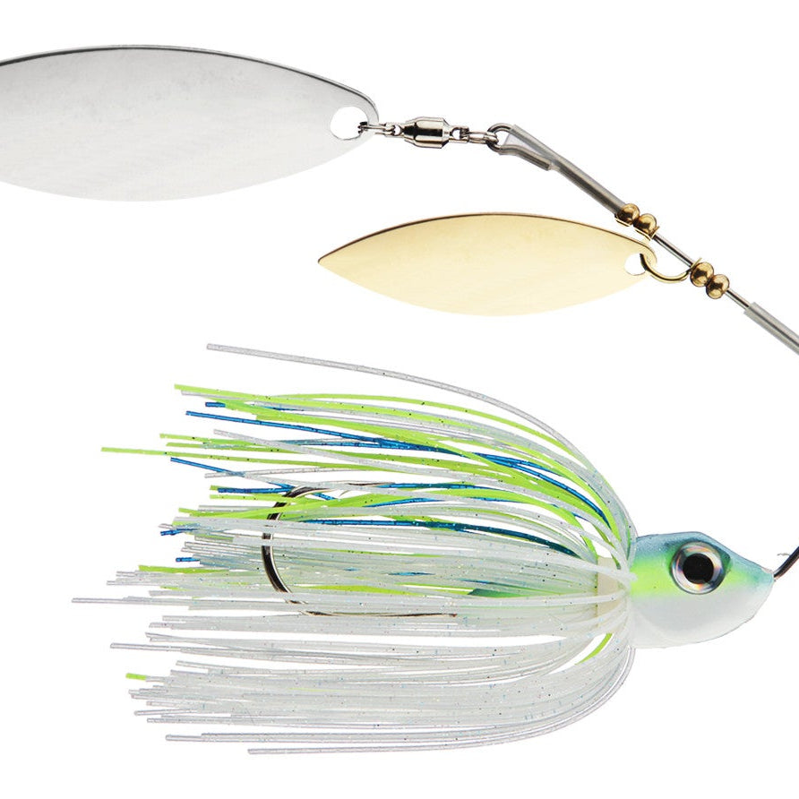 Blade Runner Double Willow Spinnerbait Chartreuse Shad 8oz