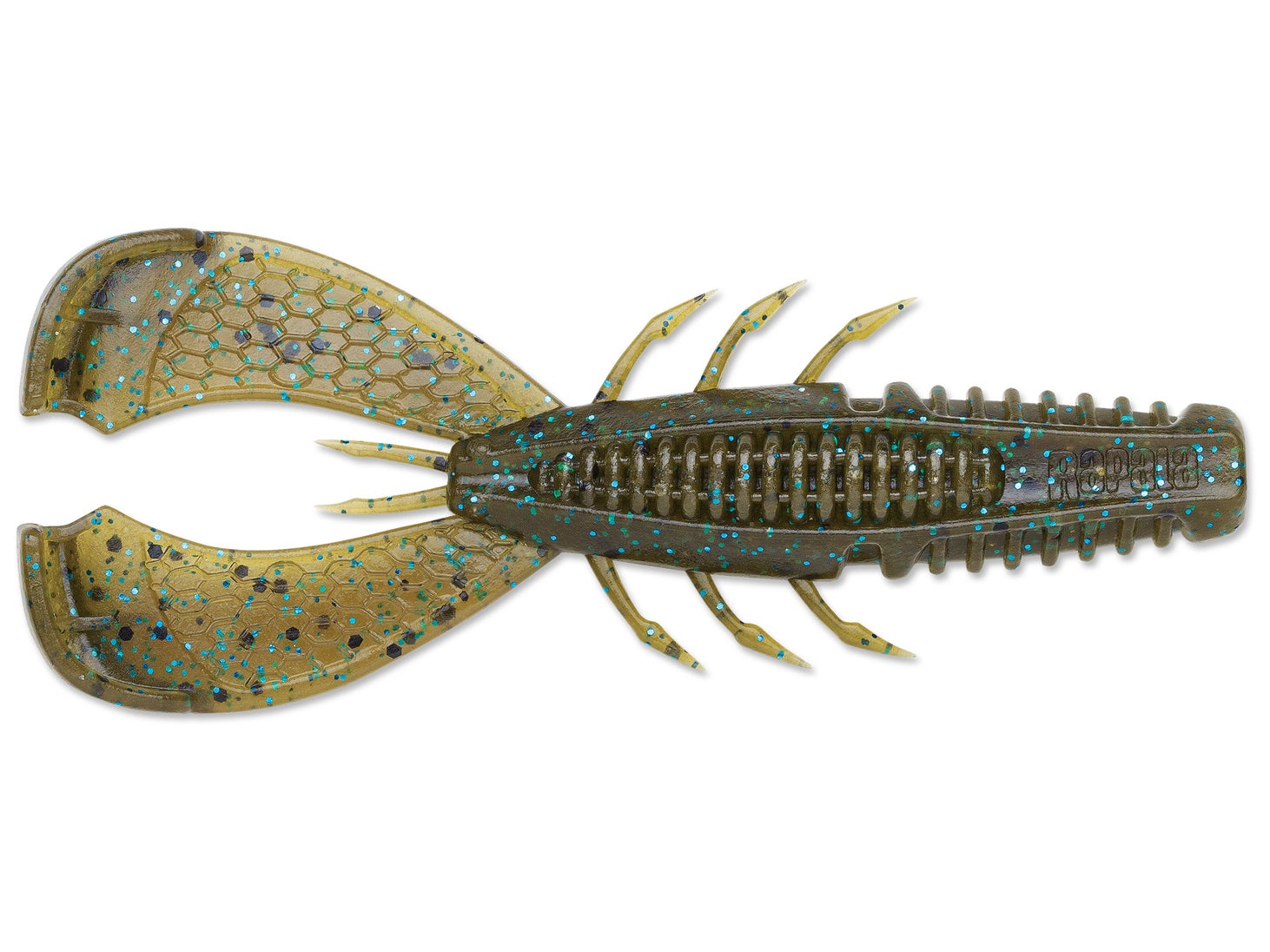 Crush City Cleanup Craw Green Pumpkin Blue