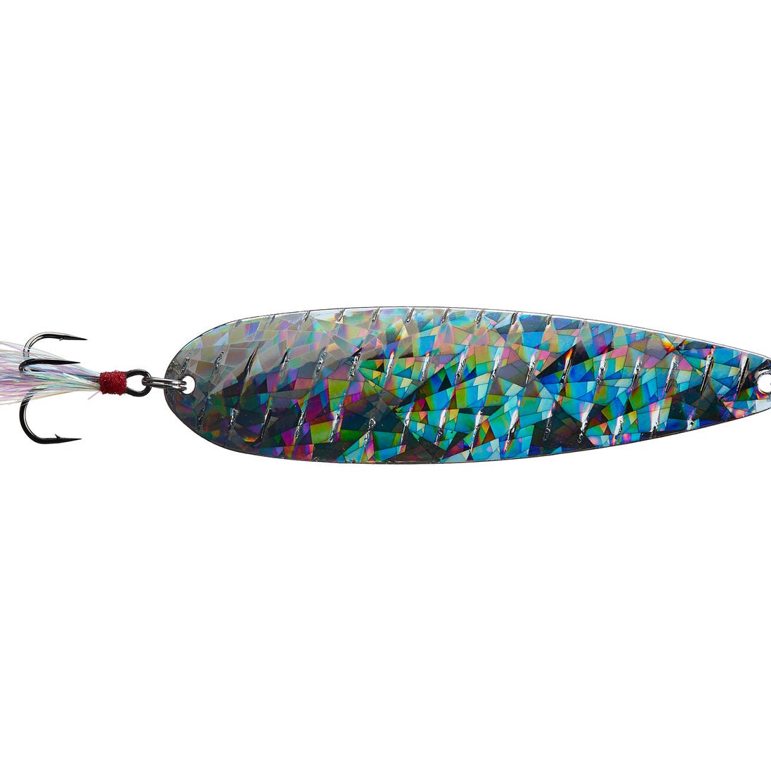 Nichols Lake Fork Flutter Spoon Shattered Glass Holo