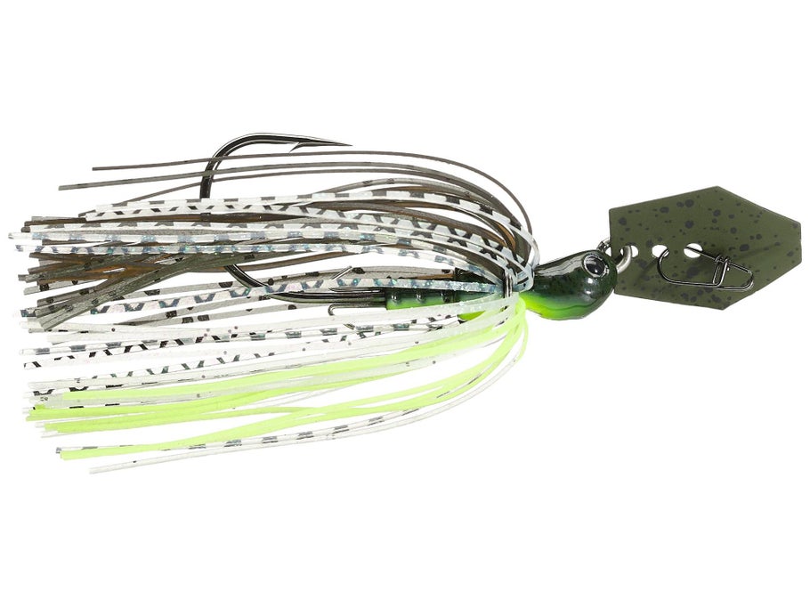 Z-Man Evergreen Chatterbait Jack Hammer Baby Jack Bhite Delight