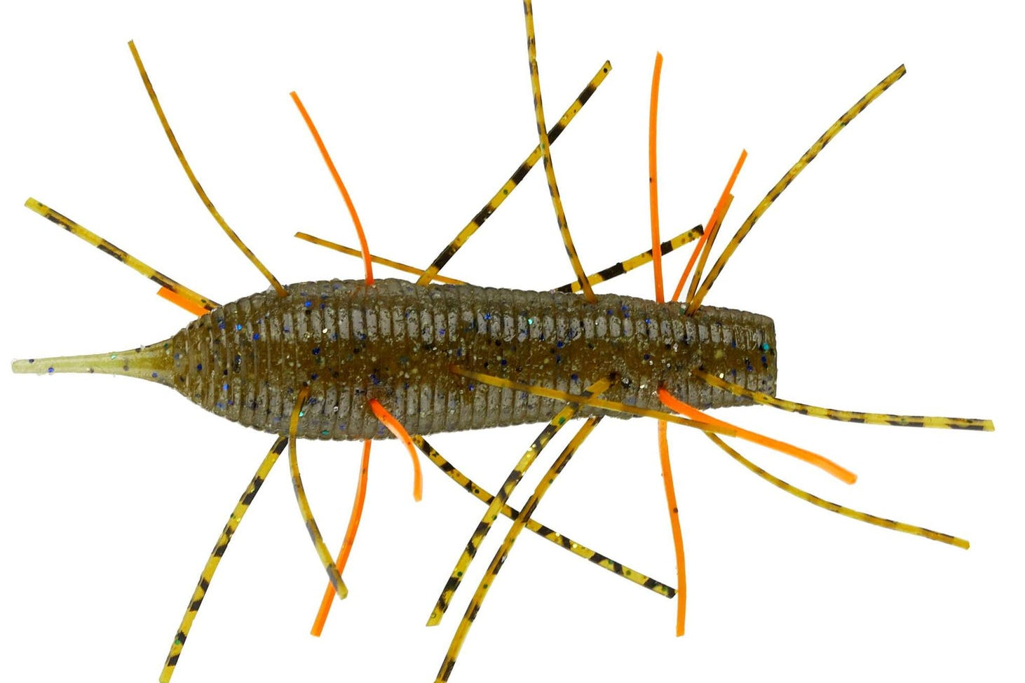 Geecrack Imo Kemushi Floating Stick Worm Green Pumpkin Blue-023