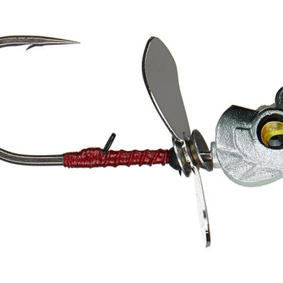 Megabass Okashira Screwhead 3pk 1/16oz #3/0 Real Minnow