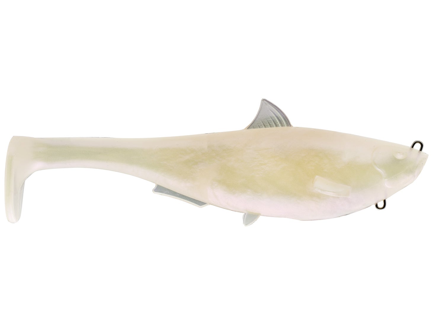 SPRO John Crews Megalojohn Swimbait 6" Pearl Shad