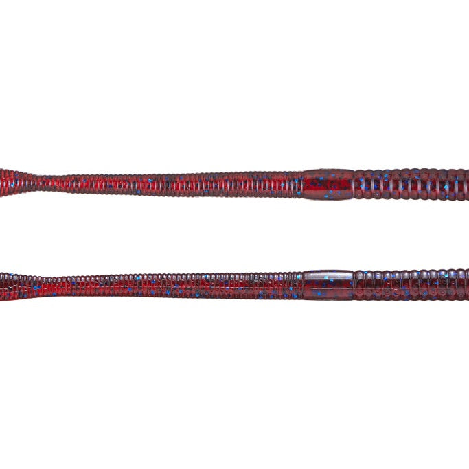 Strike King Finesse Worm 6.5" Blue Fleck