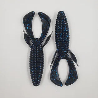 Cross Bait Big Foot Black Blue Flake