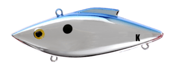 Bill Lewis Knock-N-Trap Chrome Blue Back