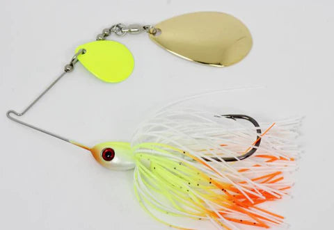 Nichols Lures Pulsator Hoosier Series Spinnerbait 1 2oz Coleslaw Indiana Colorado Chrt Gold