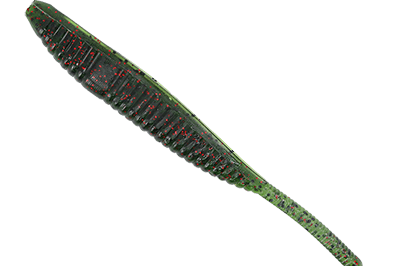 Yamamoto Shad Shape Floater 5" Watermelon Black & Red 208