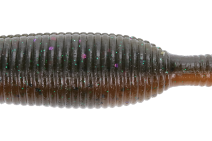 Yamamoto 3.5" Yamatanuki 926 - Dark Green Pumpkin w Amber Lam