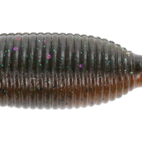 Yamamoto 2.5" Yamatanuki 10pk Heavy Dark Green Pumpkin Amber