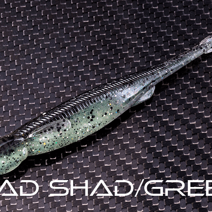 Reaction Innovations Shiver Glide 5.45 (D) Bad Shad Green