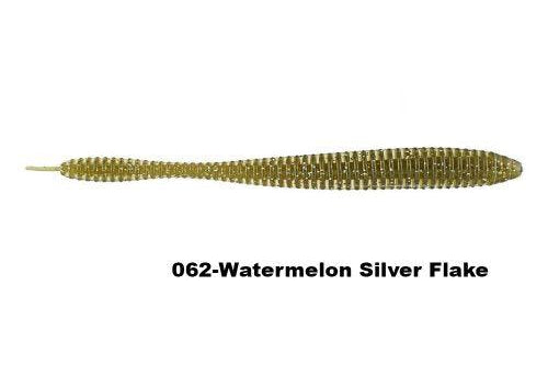 Reins 7" Bubbling Shaker Watermelon Silver Flake