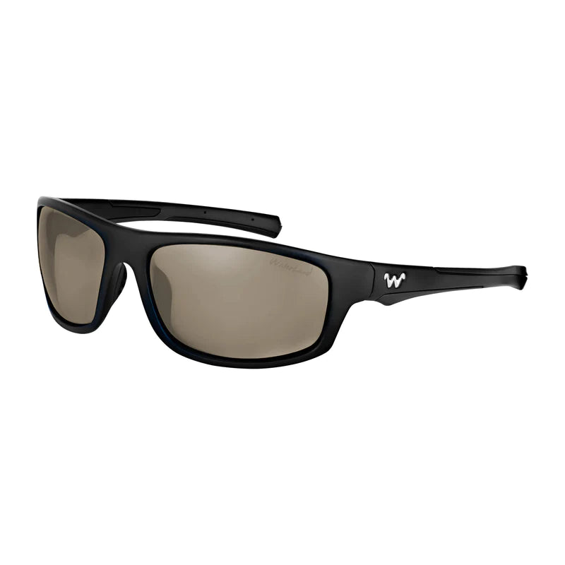 Waterland Men's Sunglasses - Hasket Black - Silversight Mirror Glass