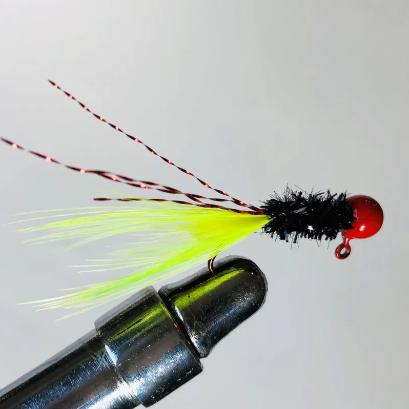 Born To Tie Jigs Red Hot Feather 1 16 oz