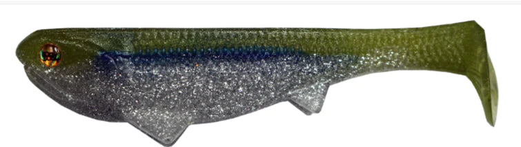 Boom Boom Weedless Swimbait 6 inch Light Hitch #590