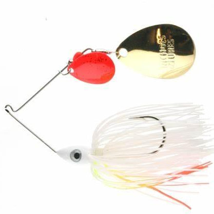 Nichols Lures Pulsator Hoosier Series Spinnerbait 3 8oz Coleslaw Indiana Colorado Red Gold