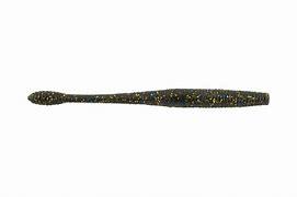 Berkley PowerBait MaxScent Hit Worm 4.5" Smoke Black Blue Gold
