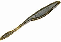 Strike King Caffeine Shad 5" Green Pumpkin