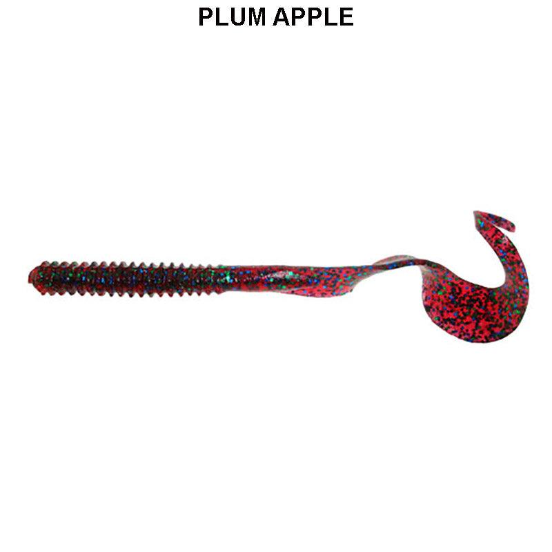 Zoom Big Dead Ringer Worm 8" Plum Apple 113**