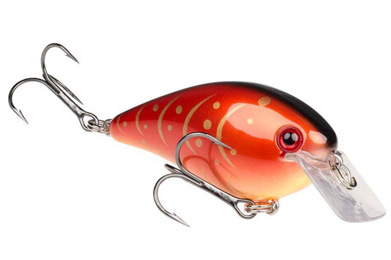 Strike King KVD 1.5 Squarebill Silent Crankbait Rayburn Red Craw