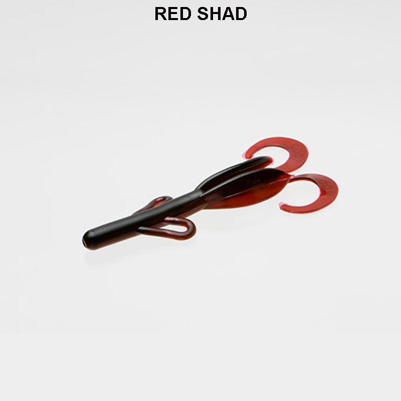 Zoom Baby Brush Hog Red Shad 029