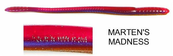 Roboworm Straight Tail 7" Martin's Madness