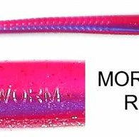 Roboworm Straight Tail 7" Morning Dawn Red Flake