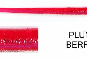 Roboworm Straight Tail 6" Plum Berry