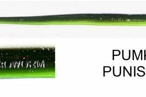 Roboworm Straight Tail 4.5" Pumpkin Punisher