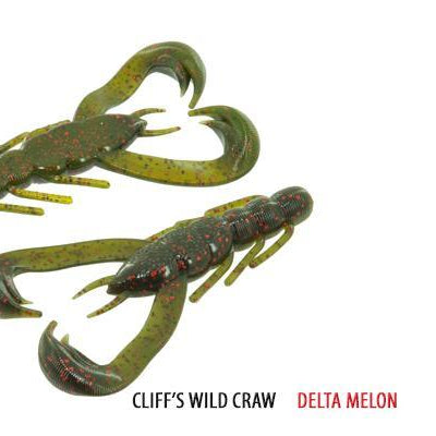 V&M Wild Craw Jr. Delta Melon**