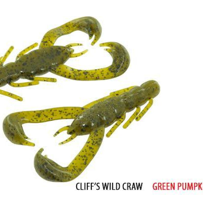V&M Wild Craw Jr. Green Pumpkin**