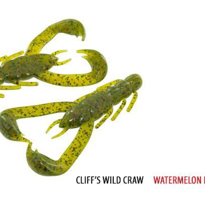 V&M Wild Craw Jr. Watermelon Red**