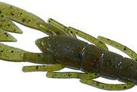 Zoom UltraVibe Speed Craw 3.5" 12pk Green Pumpkin Blue 239**