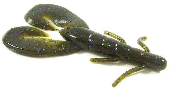 Zoom Super Speed Craw 4" 8pk Green Pumpkin Candy