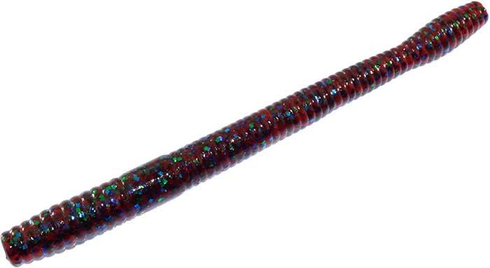Zoom Mag Finesse Worm 10pk Plum Apple 113**