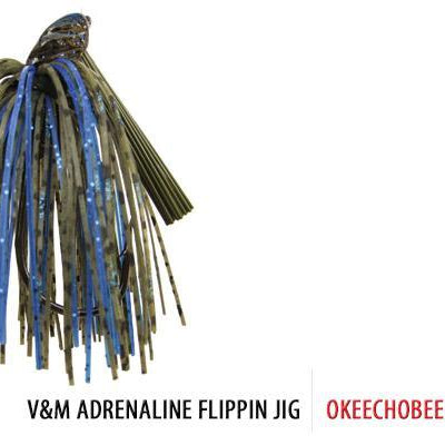 V&M Cliff Pace The Adrenaline Pacemaker Flippin Jig Okeechobee Craw