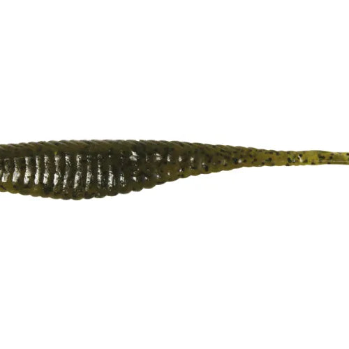 Damiki Armor Shad 5" Green Pumpkin Black