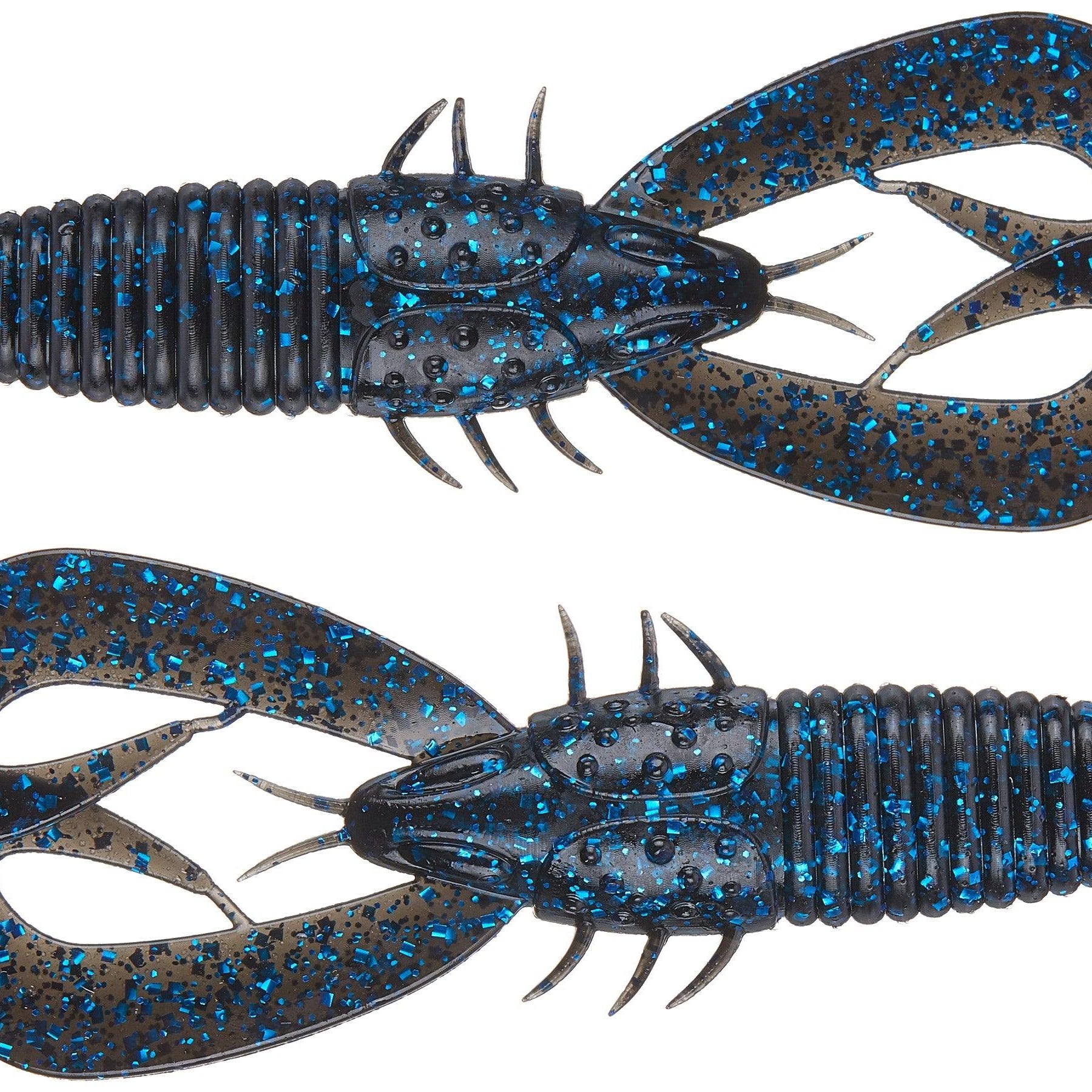 6th Sense Stroker Craw 3.3 Black N Blue Flake