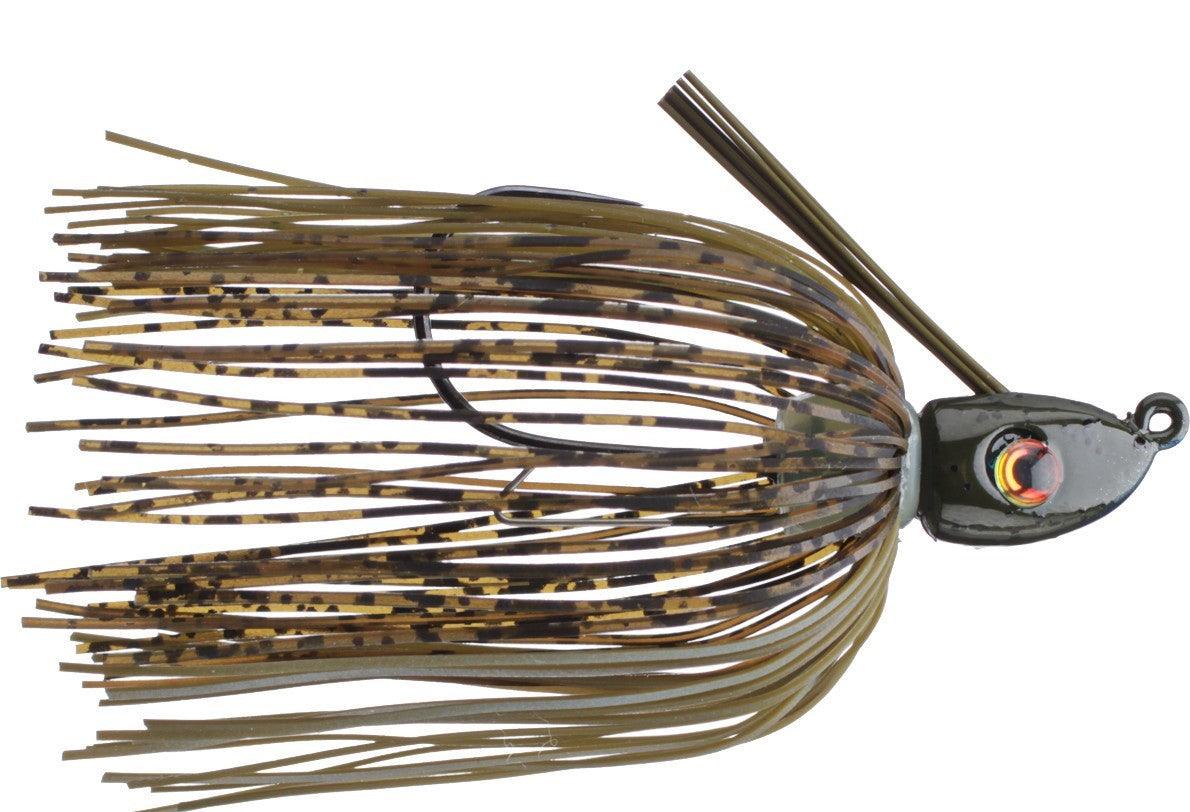 Strike King Hack Attack Heavy Cover Swim Jig Blue Craw 1 4oz