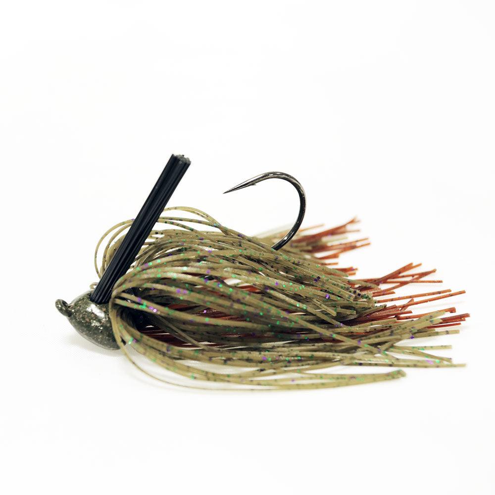Missile Baits Ike's Head Banger Jigs Candy Grass 1oz (D)