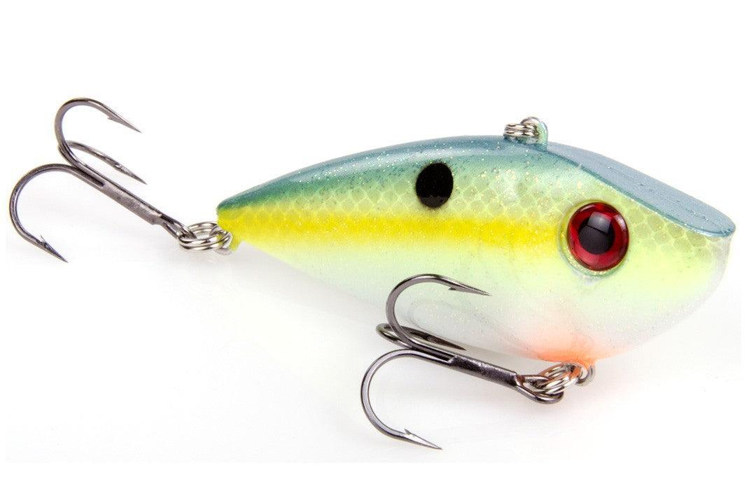 Strike King Red Eye Shad 2-Tap 3/4oz Chartreuse Sexy Shad
