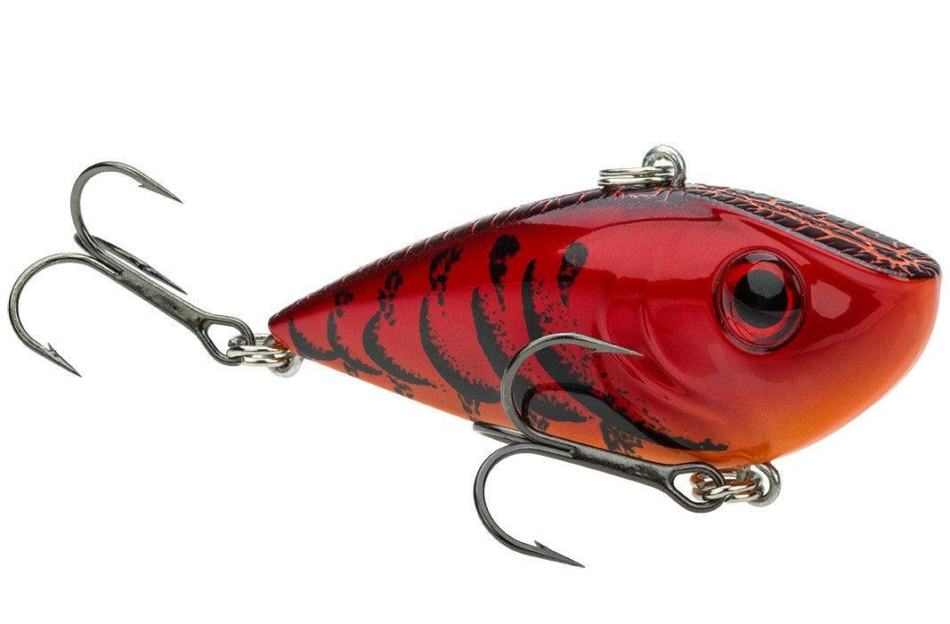 Strike King Red Eye Shad 2-Tap 1/2oz Delta Red