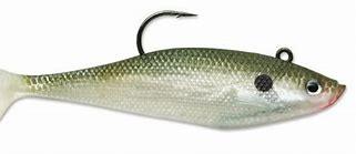 Storm Wildeye Swim Shad Olive Shad 3"