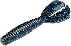 Strike King Rage Tail Magnum Menace Black Blue