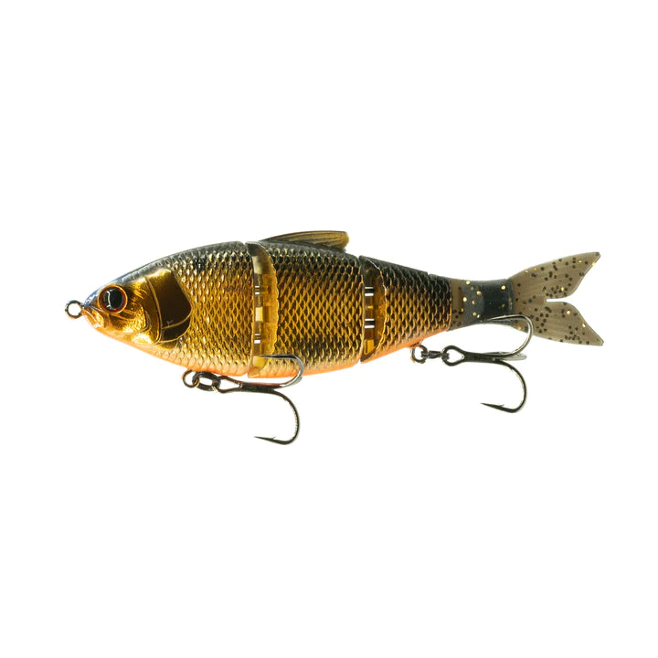 6th Sense Trace 5" Fast Sink Swimbait Gold Reactor