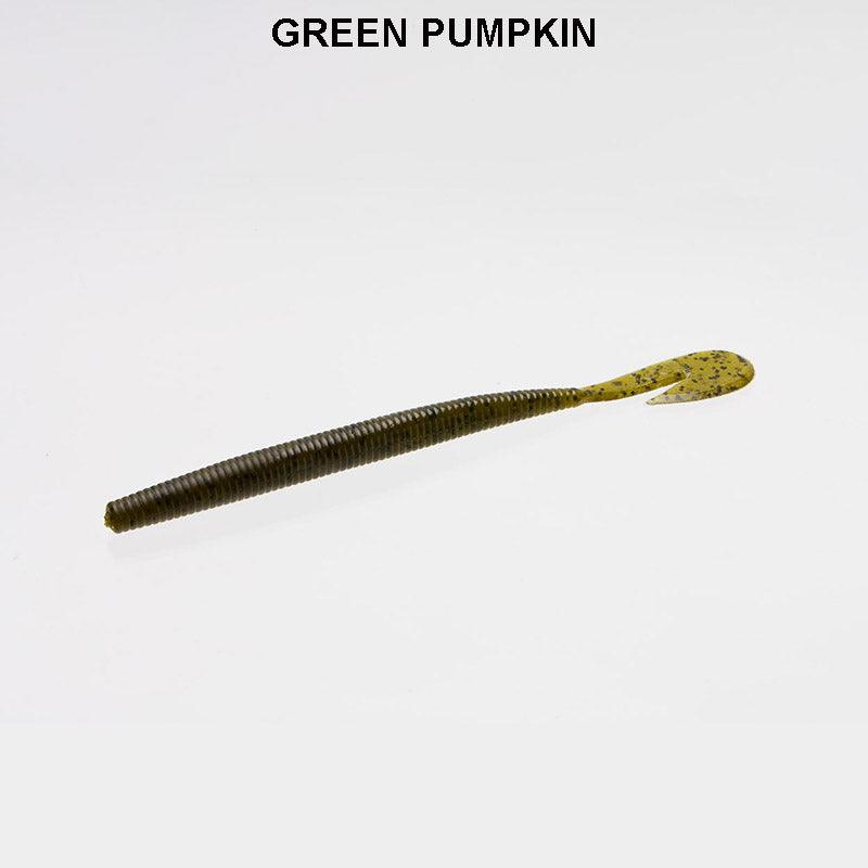 Zoom Ultravibe Speed Worm Green Pumpkin 025**