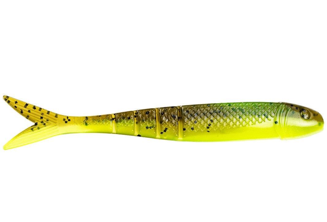 Strike King Blade Minnow Green Pumpkin Chartreuse Belly