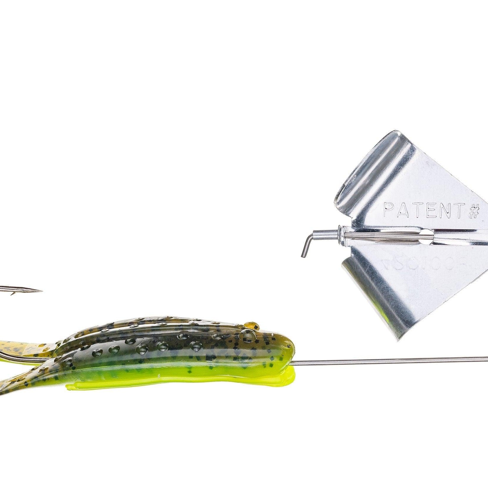 Strike King KVD Toad Buzz Green Pumpkin Chart Belly