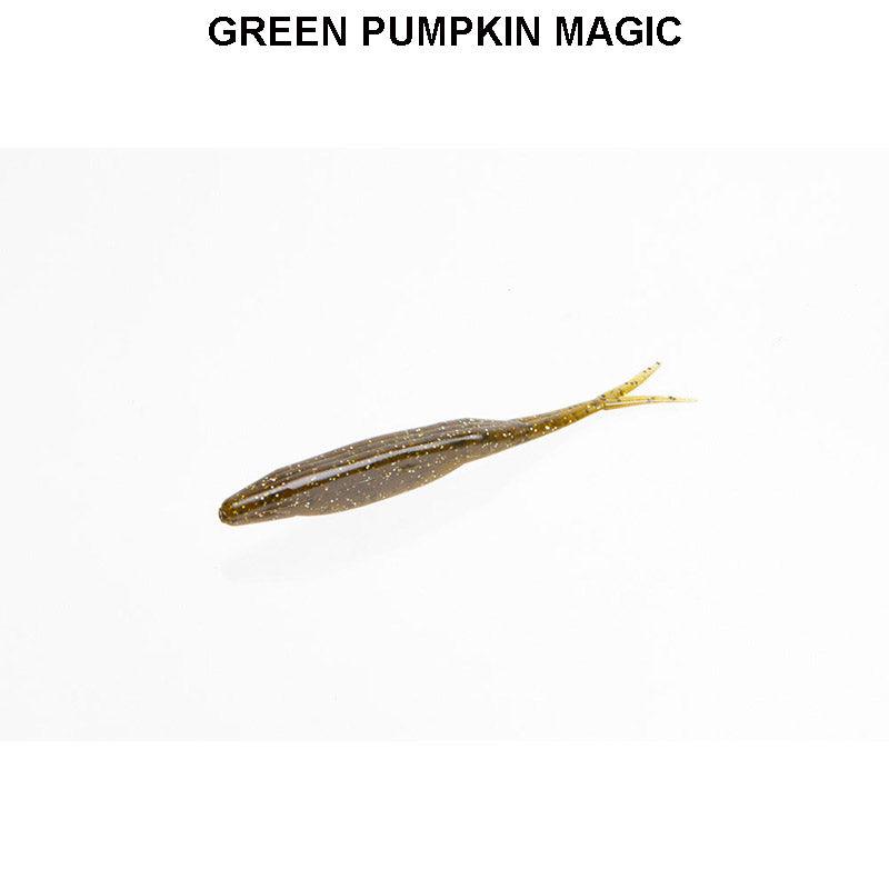 Zoom Super Fluke Green Pumpkin Magic 284**